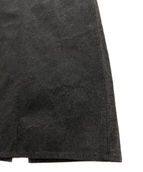AURALEE（オーラリー）AURALEE (オーラリー) ロングスカート/WASHED HARD TWIST CANVAS SKIRT グレー サイズ:XLの古着・服飾アイテム