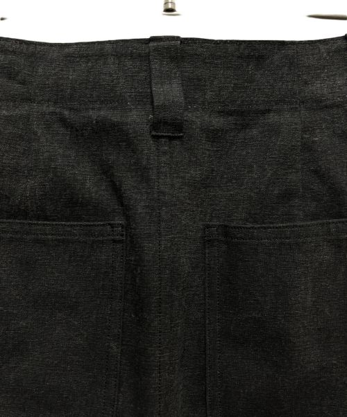 AURALEE（オーラリー）AURALEE (オーラリー) ロングスカート/WASHED HARD TWIST CANVAS SKIRT グレー サイズ:XLの古着・服飾アイテム