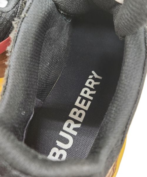 BURBERRY（バーバリー）BURBERRY (バーバリー) アーサーロートップスニーカー ブラウン サイズ:42の古着・服飾アイテム