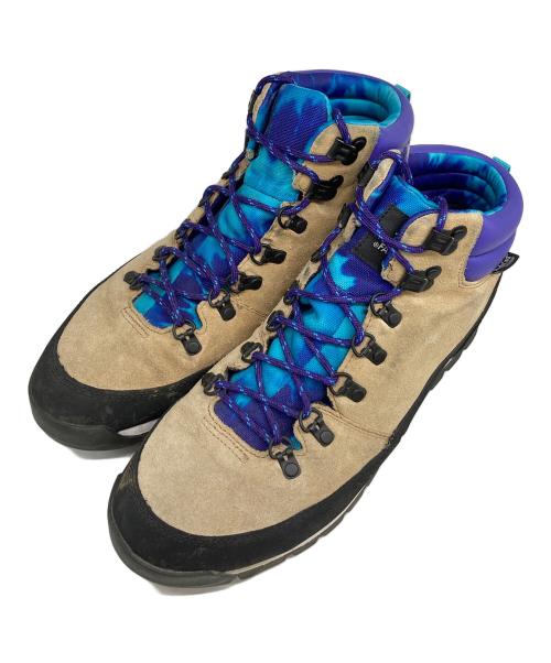 THE NORTH FACE（ザ ノース フェイス）THE NORTH FACE (ザ ノース フェイス) SNS (エスエヌエス) トレッキングブーツ アイボリー×パープル サイズ:US 9.5の古着・服飾アイテム