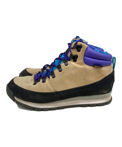 THE NORTH FACE（ザ ノース フェイス）THE NORTH FACE (ザ ノース フェイス) SNS (エスエヌエス) トレッキングブーツ アイボリー×パープル サイズ:US 9.5の古着・服飾アイテム