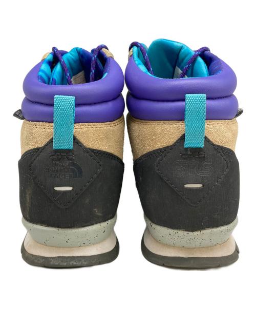 THE NORTH FACE（ザ ノース フェイス）THE NORTH FACE (ザ ノース フェイス) SNS (エスエヌエス) トレッキングブーツ アイボリー×パープル サイズ:US 9.5の古着・服飾アイテム