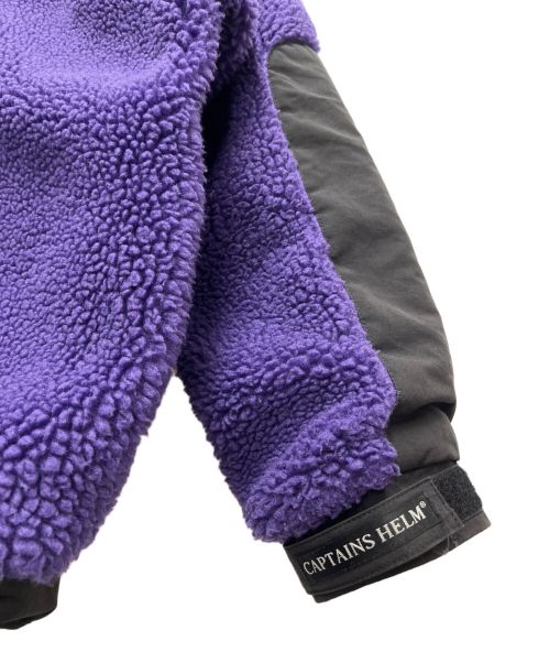 CAPTAINS HELM（キャプテンズヘルム）CAPTAINS HELM (キャプテンズヘルム) ボアジャケット パープル サイズ:Ｌの古着・服飾アイテム