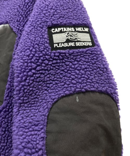 CAPTAINS HELM（キャプテンズヘルム）CAPTAINS HELM (キャプテンズヘルム) ボアジャケット パープル サイズ:Ｌの古着・服飾アイテム