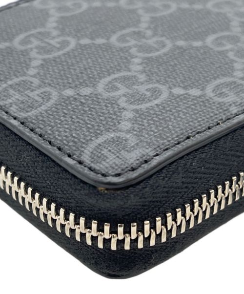 GUCCI（グッチ）GUCCI (グッチ) 長財布　GUCCI　GGスプリーム ネイビーの古着・服飾アイテム