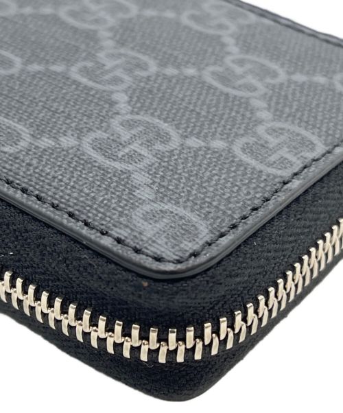 GUCCI（グッチ）GUCCI (グッチ) 長財布　GUCCI　GGスプリーム ネイビーの古着・服飾アイテム