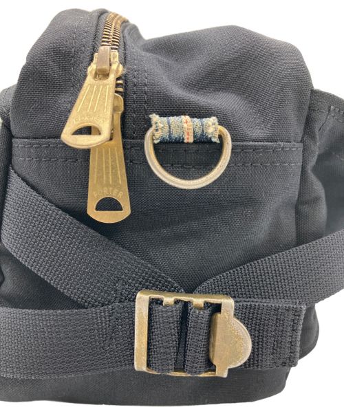 PORTER（ポーター）PORTER (ポーター) LEVI'S (リーバイス) COUDURA ボディーバッグ インディゴ×ブラックの古着・服飾アイテム