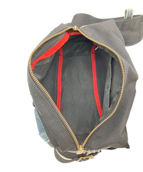 PORTER（ポーター）PORTER (ポーター) LEVI'S (リーバイス) COUDURA ボディーバッグ インディゴ×ブラックの古着・服飾アイテム