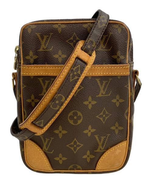 LOUIS VUITTON（ルイ ヴィトン）LOUIS VUITTON (ルイ ヴィトン) ダヌーヴ ショルダーバッグ/クロスボディバッグ ブラウンの古着・服飾アイテム