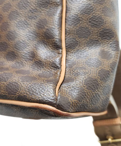 CELINE（セリーヌ）CELINE (セリーヌ) 巾着型リュック　CELINE　ヴィンテージリュック ブラウンの古着・服飾アイテム