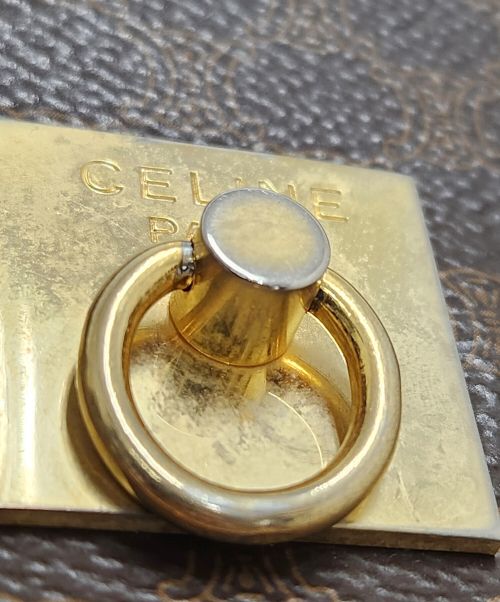 CELINE（セリーヌ）CELINE (セリーヌ) 巾着型リュック　CELINE　ヴィンテージリュック ブラウンの古着・服飾アイテム