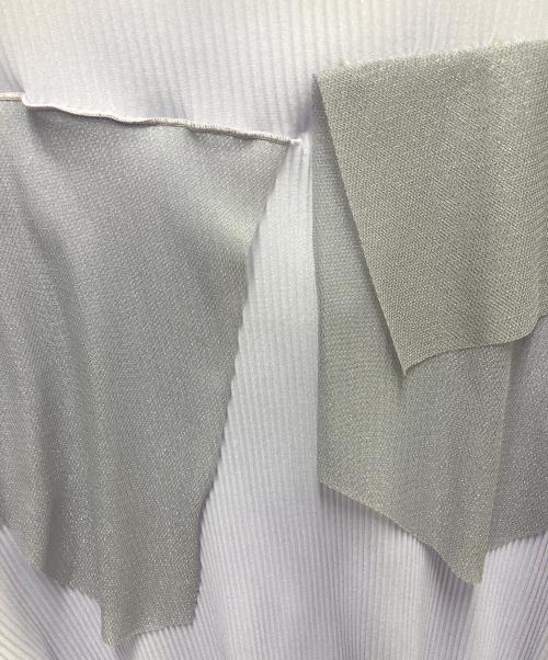 kotohayokozawa（コトハヨコザワ）kotohayokozawa (コトハヨコザワ) STUDIOUS (ステュディオス) グリッターハイネックトップス パープル サイズ:SIZE FREEの古着・服飾アイテム