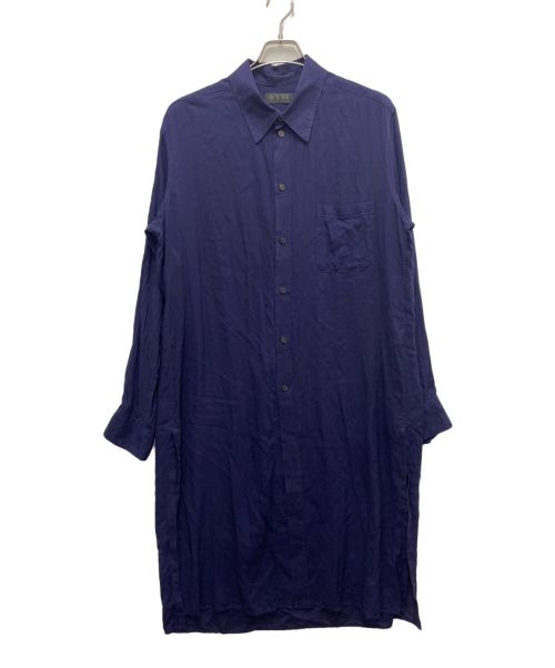 s’yte（サイト）s’yte (サイト) 長袖シャツ ネイビー サイズ:Lサイズの古着・服飾アイテム