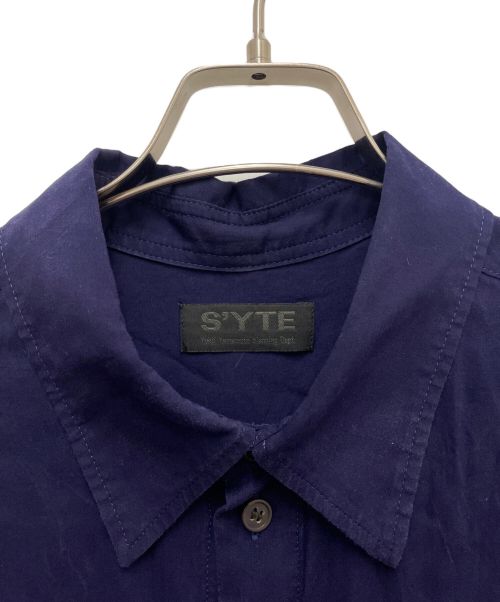 s’yte（サイト）s’yte (サイト) 長袖シャツ ネイビー サイズ:Lサイズの古着・服飾アイテム