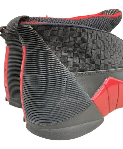 NIKE（ナイキ）NIKE (ナイキ) AIR JORDAN 15 RETRO ”BRED CDP/Countdown Pack” ブラック×レッド サイズ:US10.5の古着・服飾アイテム