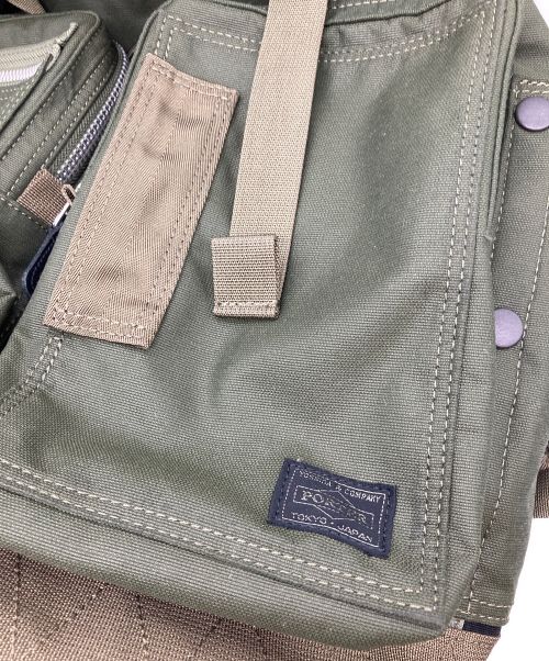 PORTER（ポーター）PORTER (ポーター) バックパック オリーブドラブの古着・服飾アイテム