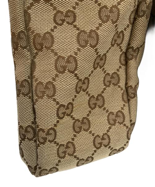 GUCCI（グッチ）GUCCI (グッチ) メッセンジャーバッグ GG ブラウンの古着・服飾アイテム