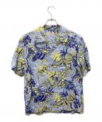 Sun Surfサンサーフ）の古着「アロハシャツ」｜ブルー