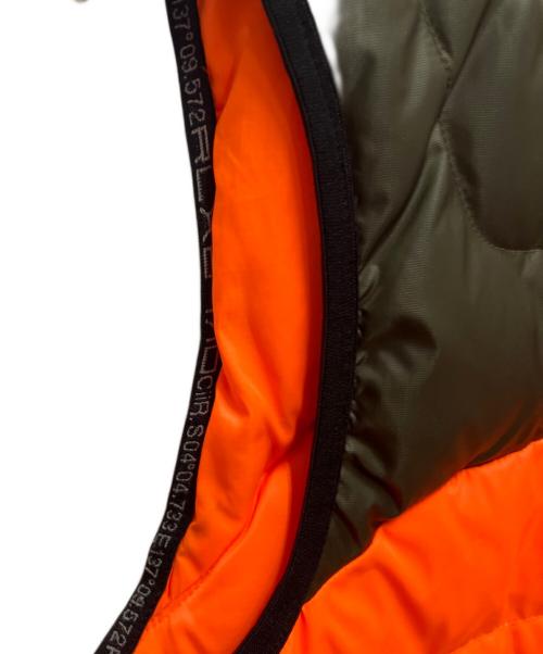 RLX RALPH LAUREN（アールエルエックスラルフローレン）RLX RALPH LAUREN (アールエルエックスラルフローレン) 中綿ベスト オレンジ×カーキ サイズ:Mの古着・服飾アイテム