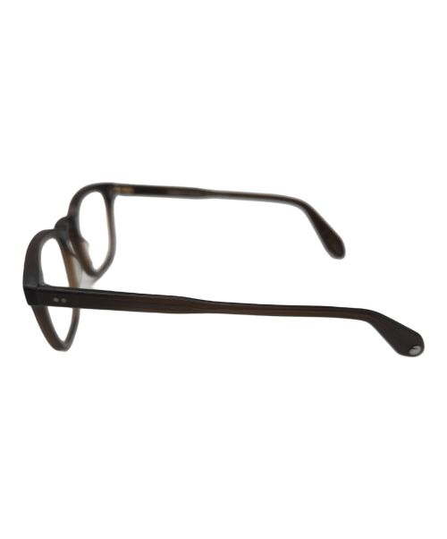 GARRETT LEIGHT CALIFORNIA（ギャレットレイトカリフォルニア）GARRETT LEIGHT CALIFORNIA (ギャレットレイトカリフォルニア) クリアサングラス ブラウン サイズ:47□23の古着・服飾アイテム