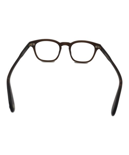 GARRETT LEIGHT CALIFORNIA（ギャレットレイトカリフォルニア）GARRETT LEIGHT CALIFORNIA (ギャレットレイトカリフォルニア) クリアサングラス ブラウン サイズ:47□23の古着・服飾アイテム