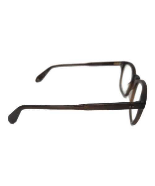 GARRETT LEIGHT CALIFORNIA（ギャレットレイトカリフォルニア）GARRETT LEIGHT CALIFORNIA (ギャレットレイトカリフォルニア) クリアサングラス ブラウン サイズ:47□23の古着・服飾アイテム