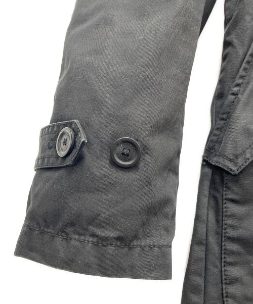 BURBERRY BLACK LABEL（バーバリーブラックレーベル）BURBERRY BLACK LABEL (バーバリーブラックレーベル) ライナー付モッズコート ブラック サイズ:SIZE Lの古着・服飾アイテム