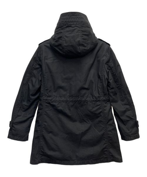 BURBERRY BLACK LABEL（バーバリーブラックレーベル）BURBERRY BLACK LABEL (バーバリーブラックレーベル) ライナー付モッズコート ブラック サイズ:SIZE Lの古着・服飾アイテム