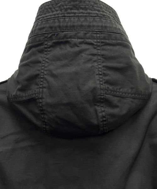BURBERRY BLACK LABEL（バーバリーブラックレーベル）BURBERRY BLACK LABEL (バーバリーブラックレーベル) ライナー付モッズコート ブラック サイズ:SIZE Lの古着・服飾アイテム