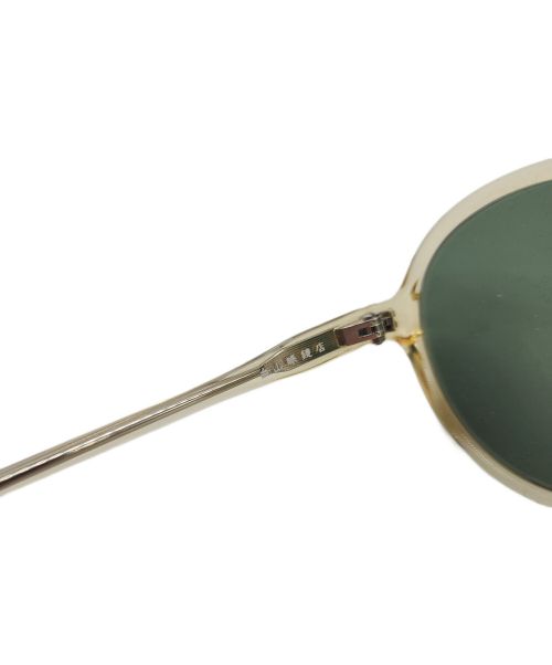 白山眼鏡店（ハクサンガンキョウテン）白山眼鏡店 (ハクサンガンキョウテン) TIMEWORN CLOTHING (タイムウォーンクロージング) サングラス　 白山眼鏡店 TIMEWORN　CLOTHING グリーンの古着・服飾アイテム