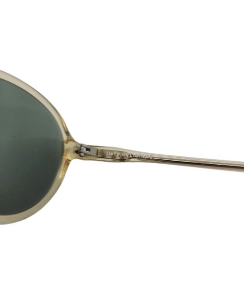 白山眼鏡店（ハクサンガンキョウテン）白山眼鏡店 (ハクサンガンキョウテン) TIMEWORN CLOTHING (タイムウォーンクロージング) サングラス　 白山眼鏡店 TIMEWORN　CLOTHING グリーンの古着・服飾アイテム