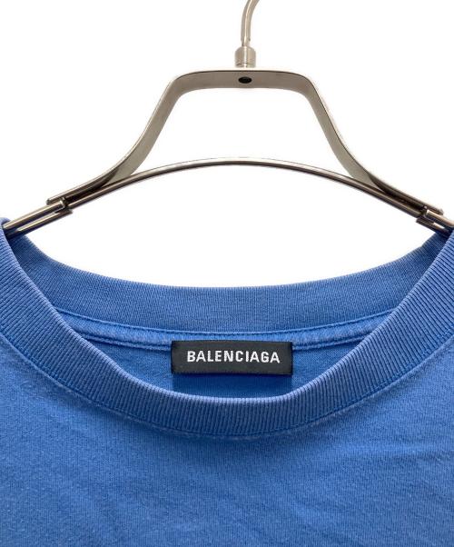 BALENCIAGA（バレンシアガ）BALENCIAGA (バレンシアガ) Tシャツ ブルー サイズ:SIZE Sの古着・服飾アイテム