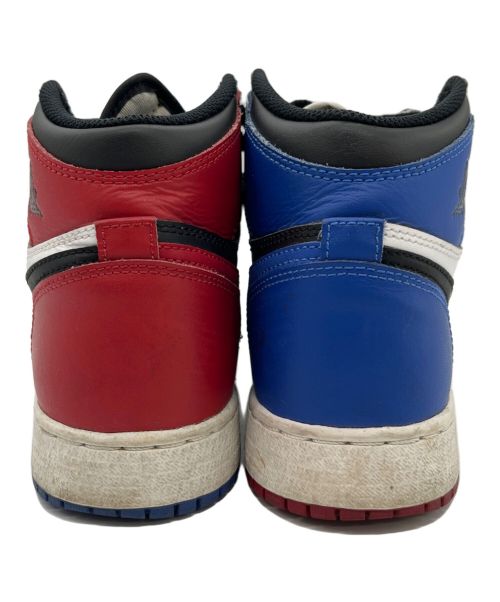 NIKE（ナイキ）NIKE (ナイキ)  本物鑑定 全額補償 安心取引 新品/未使用 Nike Air Jordan 1 Retro High Top 3 (ナイキ エアジョーダン1 レトロ ハイ トップ3)  ブラック×レッド サイズ:SIZE 23cmの古着・服飾アイテム