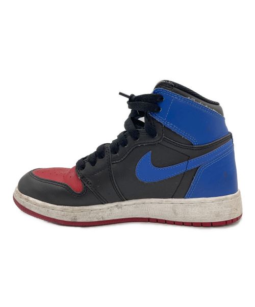 NIKE（ナイキ）NIKE (ナイキ)  本物鑑定 全額補償 安心取引 新品/未使用 Nike Air Jordan 1 Retro High Top 3 (ナイキ エアジョーダン1 レトロ ハイ トップ3)  ブラック×レッド サイズ:SIZE 23cmの古着・服飾アイテム