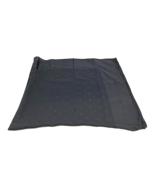 LOUIS VUITTON（ルイ ヴィトン）LOUIS VUITTON (ルイ ヴィトン) シルクスカーフ　	カレ・モナコ ブラックの古着・服飾アイテム