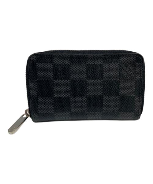 LOUIS VUITTON（ルイ ヴィトン）LOUIS VUITTON (ルイ ヴィトン) コインケース　ダミエ・グラフィット ブラックの古着・服飾アイテム