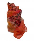 HERMESエルメス）の古着「スカーフ」｜オレンジ