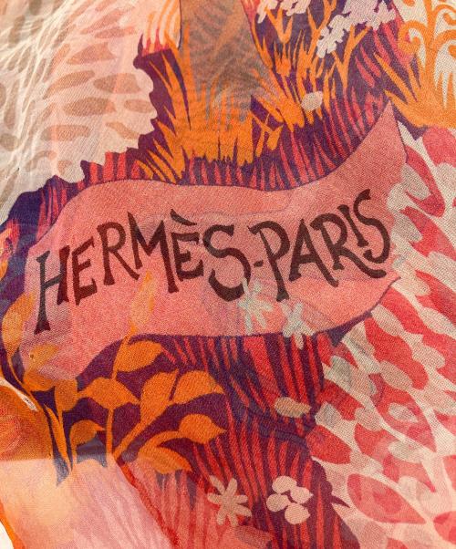 HERMES（エルメス）HERMES (エルメス) スカーフ オレンジの古着・服飾アイテム