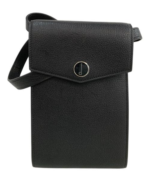 dunhill（ダンヒル）dunhill (ダンヒル) クロスボディーバック ブラックの古着・服飾アイテム