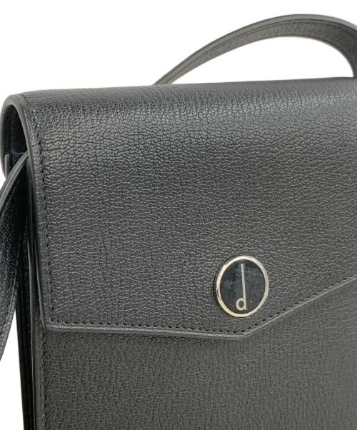 dunhill（ダンヒル）dunhill (ダンヒル) クロスボディーバック ブラックの古着・服飾アイテム
