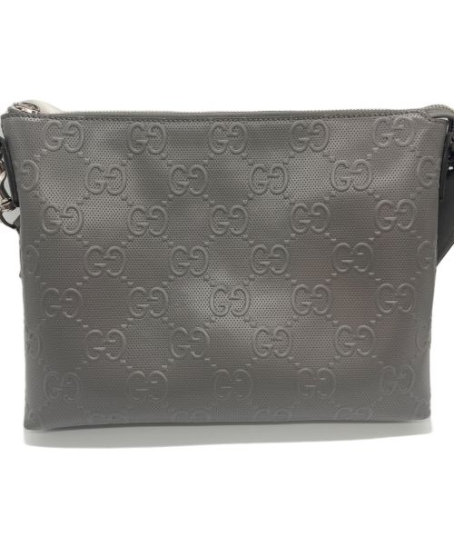 GUCCI（グッチ）GUCCI (グッチ) ショルダーバッグ グレーの古着・服飾アイテム