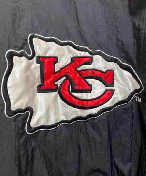 STARTER（スターター）STARTER (スターター) アノラックパーカー ブラック×レッド×イエロー サイズ:SIZE Lの古着・服飾アイテム