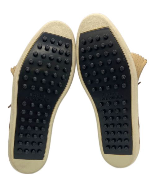 BALLY（バリー）BALLY (バリー) ゴルフシューズ ホワイト×ブラウン サイズ:25cmの古着・服飾アイテム
