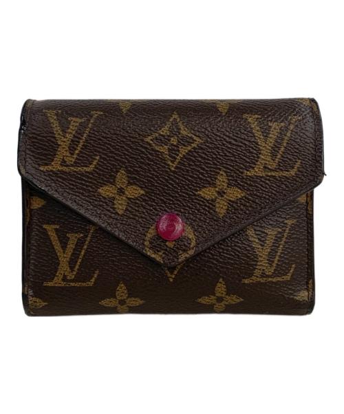 LOUIS VUITTON（ルイ ヴィトン）LOUIS VUITTON (ルイ ヴィトン) 3つ折り財布　ポルトフォイユ・ヴィクトリーヌ モノグラムの古着・服飾アイテム