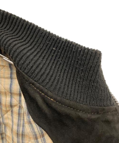 DEUS EX MACHINA（デウス エクス マキナ）DEUS EX MACHINA (デウス エクス マキナ) シープレザーブルゾン ブラウン サイズ:Lの古着・服飾アイテム