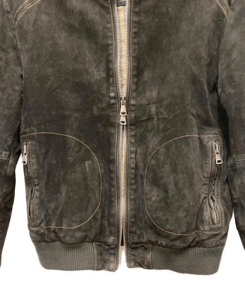 DEUS EX MACHINA（デウス エクス マキナ）DEUS EX MACHINA (デウス エクス マキナ) シープレザーブルゾン ブラウン サイズ:Lの古着・服飾アイテム