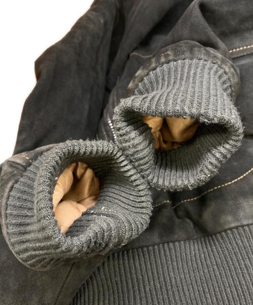 DEUS EX MACHINA（デウス エクス マキナ）DEUS EX MACHINA (デウス エクス マキナ) シープレザーブルゾン ブラウン サイズ:Lの古着・服飾アイテム