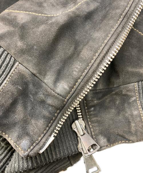 DEUS EX MACHINA（デウス エクス マキナ）DEUS EX MACHINA (デウス エクス マキナ) シープレザーブルゾン ブラウン サイズ:Lの古着・服飾アイテム