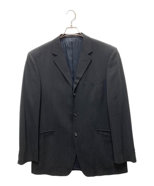 VERSACE（ヴェルサーチェ）VERSACE (ヴェルサーチェ) セットアップスーツ ブラック サイズ:52Rの古着・服飾アイテム