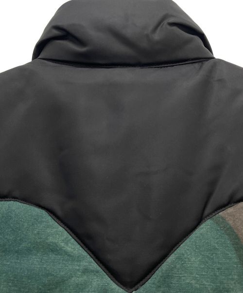 ink（インク）INK (インク) 中綿ベスト グレー サイズ:SIZE Lの古着・服飾アイテム